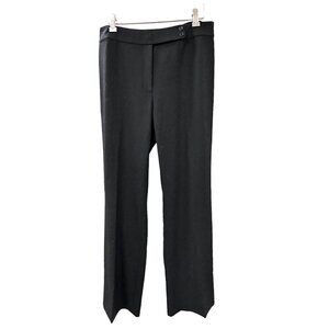 🍒 2/$20 🍒 Black Ann Taylor Slacks sz 8 with Double Button Closure